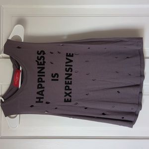 Happiness is Expensive tank